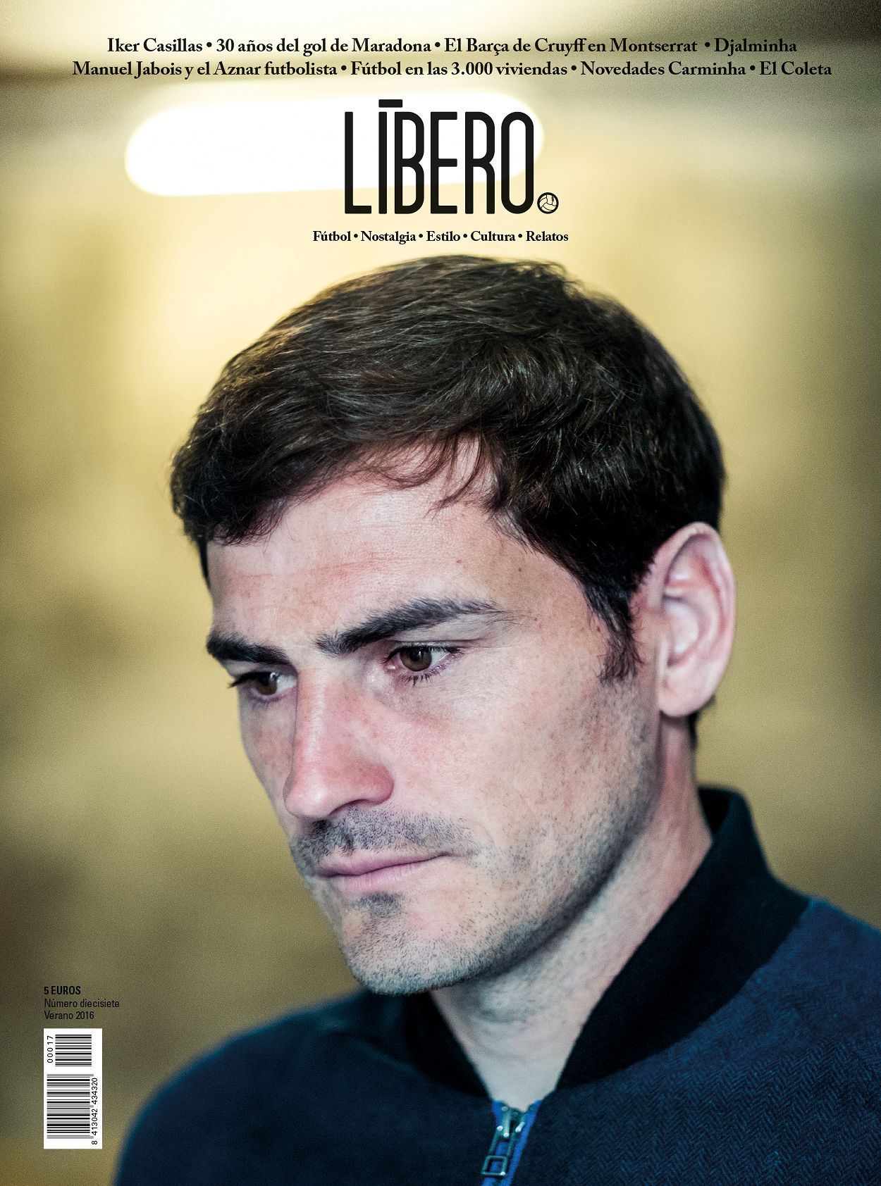 Entrevista a Iker Casillas escrita para Líbero - Fútbol Factory