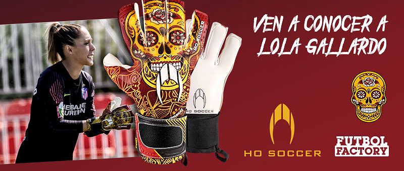 Presentación de los guantes de Lola Gallardo - Fútbol Factory