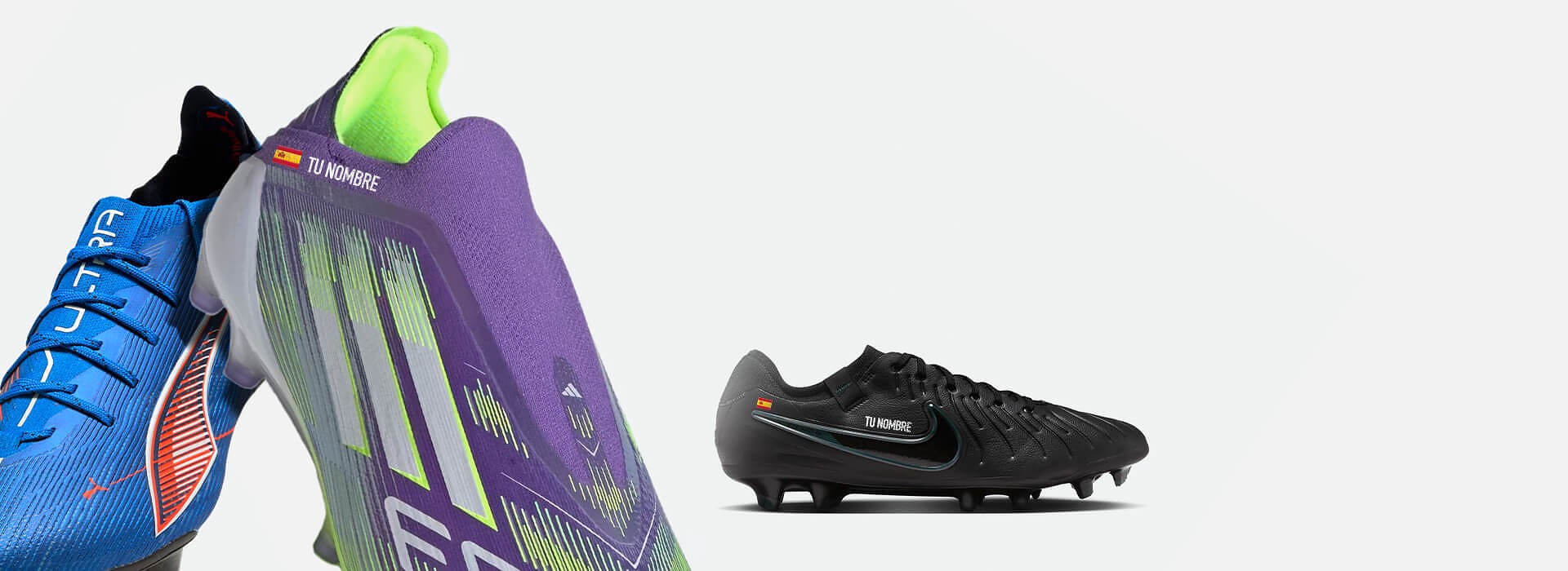 Personaliza tus botas de fútbol - Fútbol Factory