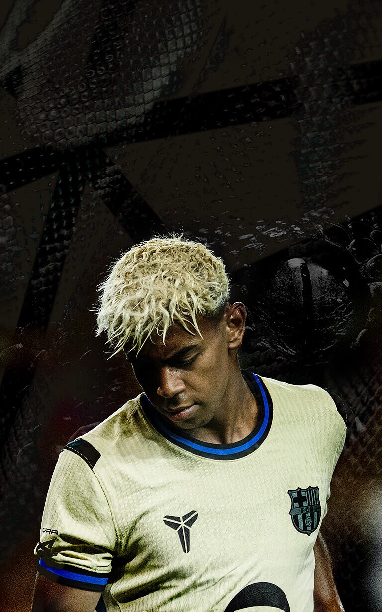 Camiseta Away Barça ft. Kobe - Fútbol Factory