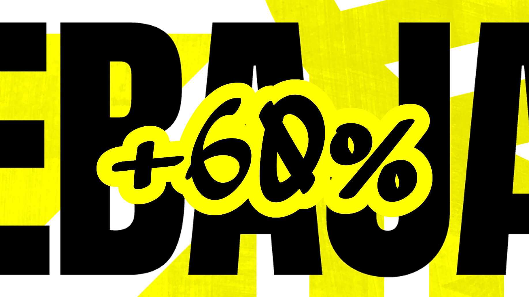 REBAJAS HASTA 60%