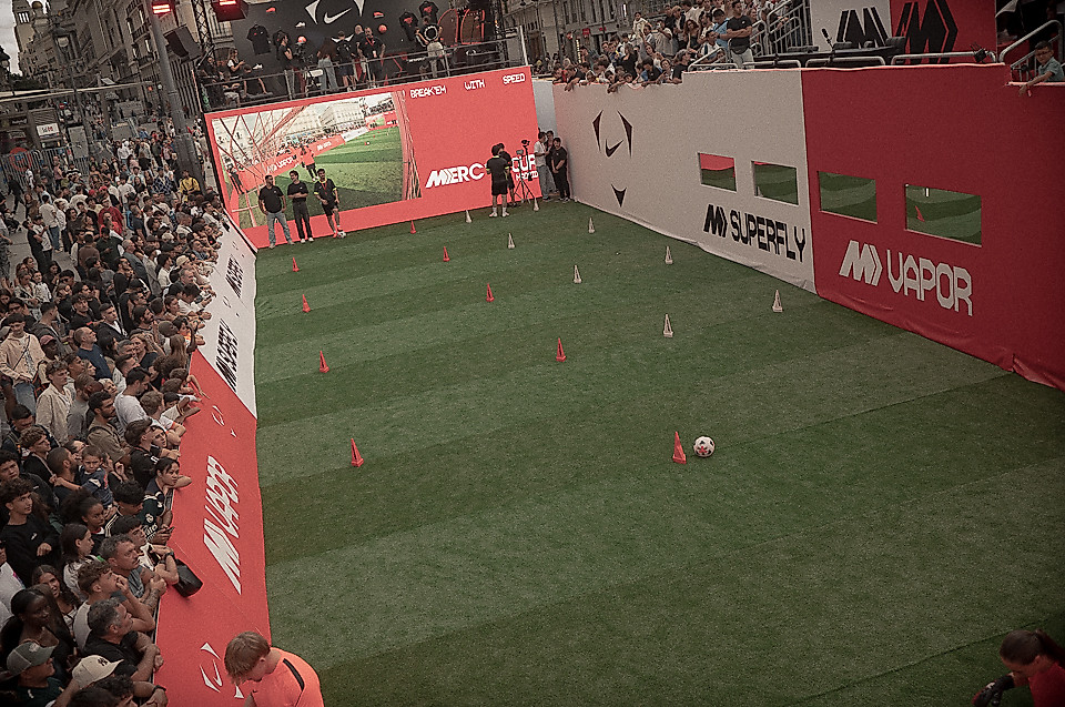 Futbol Factory participó en el Madrid Merc Tour en la Puerta del Sol