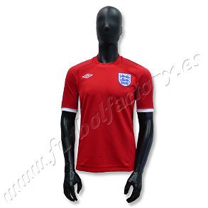 Camiseta Inglaterra 2ª Mundial 2010 - Fútbol Factory
