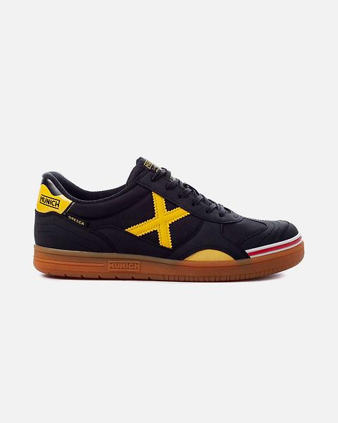 Sapatilhas de futsal Gresca Preto Amarelo