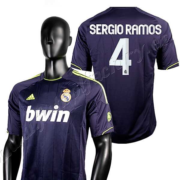 Camiseta Real Madrid Ramos 2ª 2012/2013 - Fútbol Factory