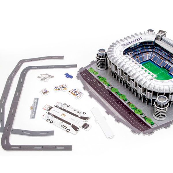 Puzzle 3D Real Madrid Santiago Bernabeu - Fútbol Factory