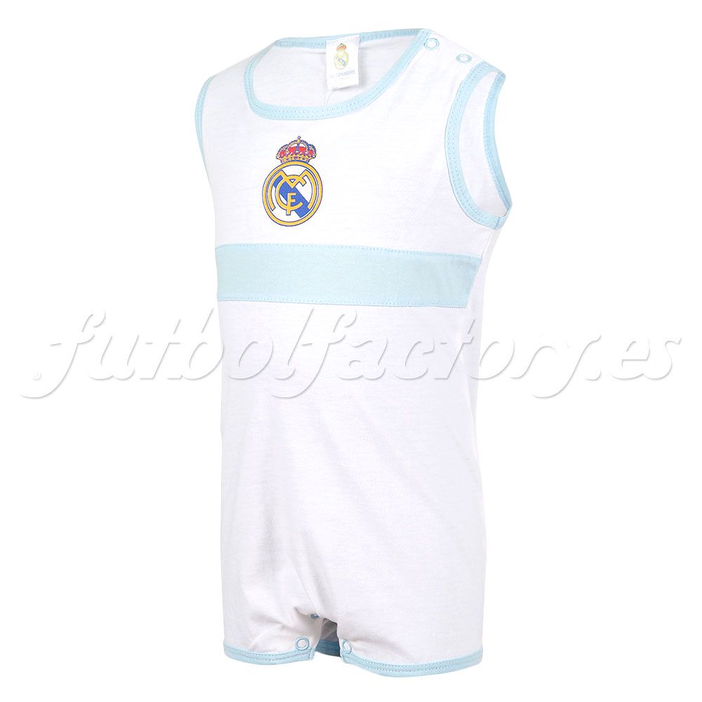 Body Real Madrid  Blanco azul - Fútbol Factory
