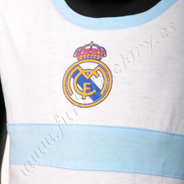 Body Real Madrid  Blanco azul - Fútbol Factory