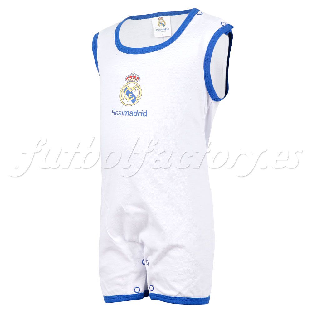 Body Real Madrid  Blanco - Fútbol Factory