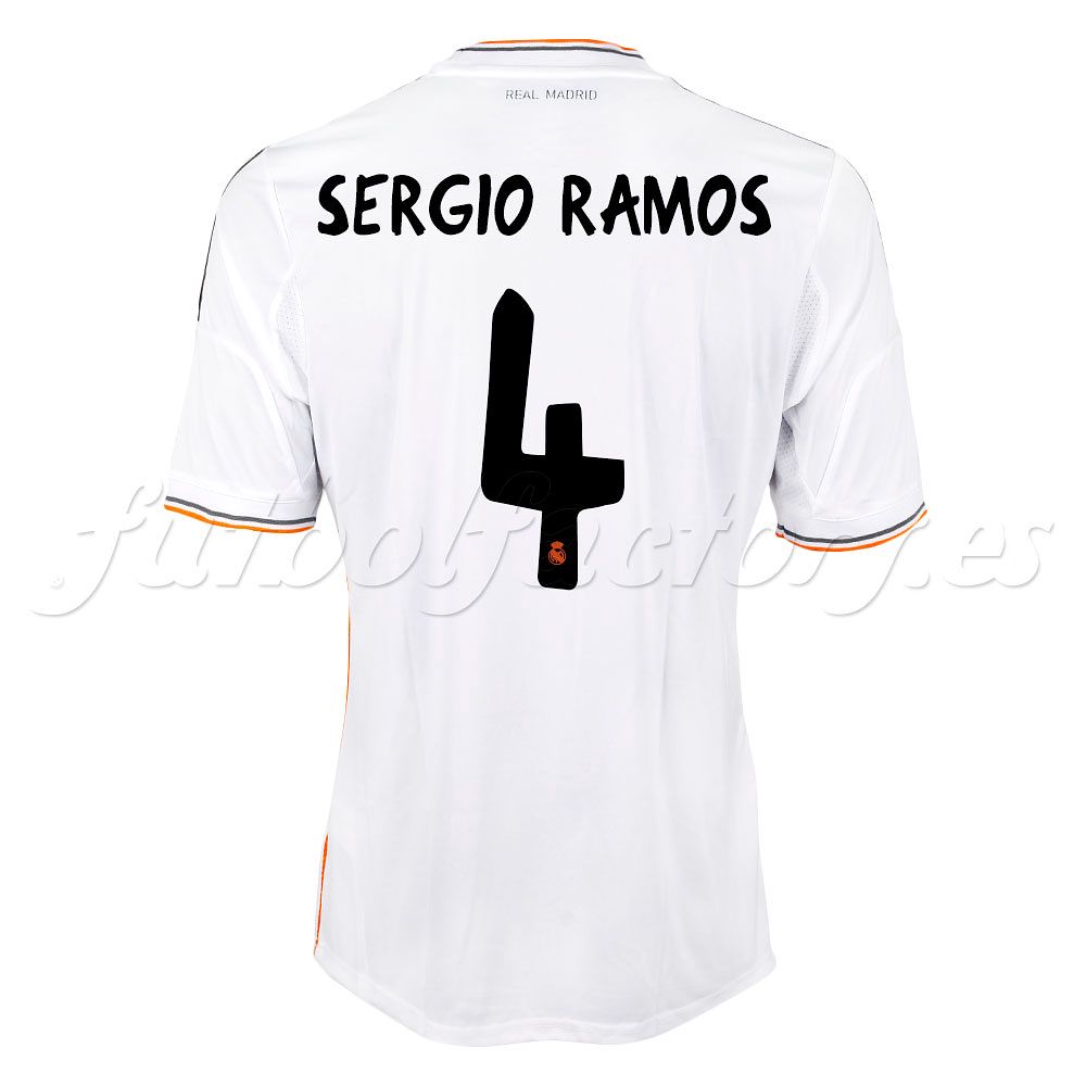 Camiseta Real Madrid Ramos 1ª 2013/2014 - Fútbol Factory