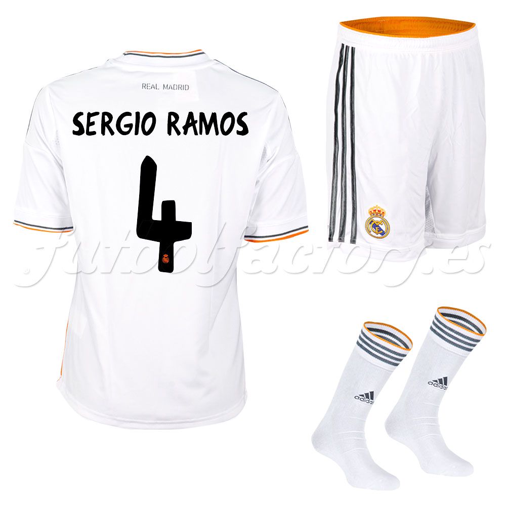 Equipación Real Madrid 1ª Ramos 2013/2014