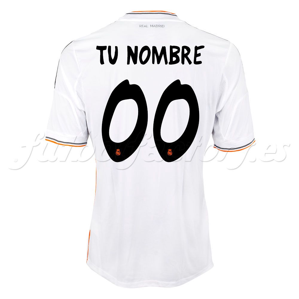 Camiseta Real Madrid 1ª personalizada 2013/2014 - Fútbol Factory