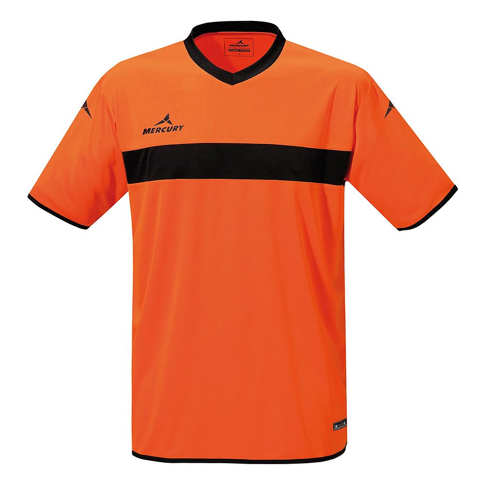 Camiseta Pro Naranja Negro - Fútbol Factory