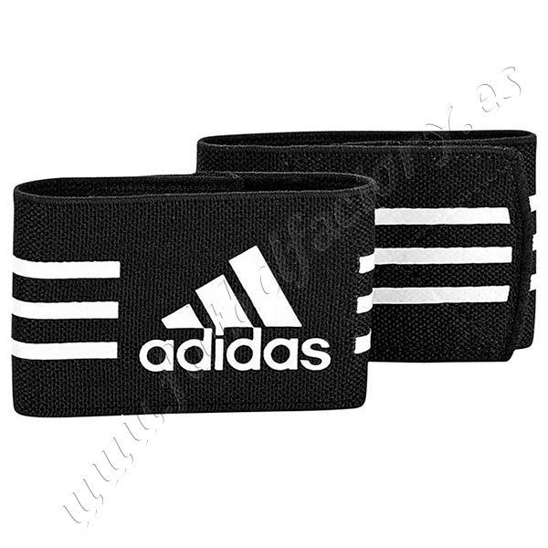 Cintas de Fijación para Espinilleras Ankle Strap Negro - Fútbol Factory