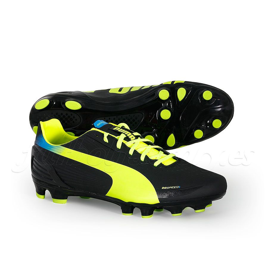 Botas de fútbol EvoSpeed 3.2  FG  Negro - Fútbol Factory