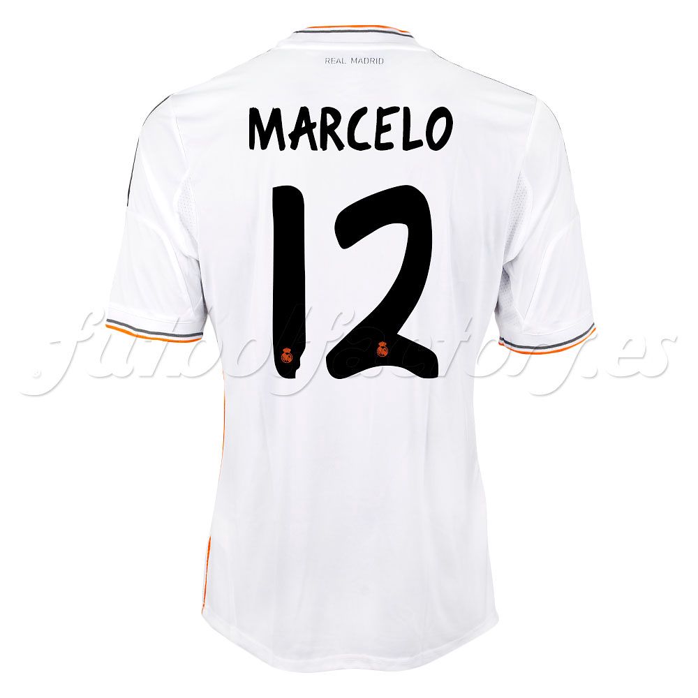 Camiseta Real Madrid Marcelo 1ª 2013/2014 - Fútbol Factory