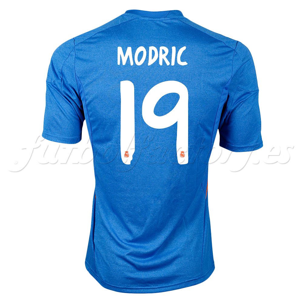 Camiseta Real Madrid Modric 2ª 2013/2014 - Fútbol Factory