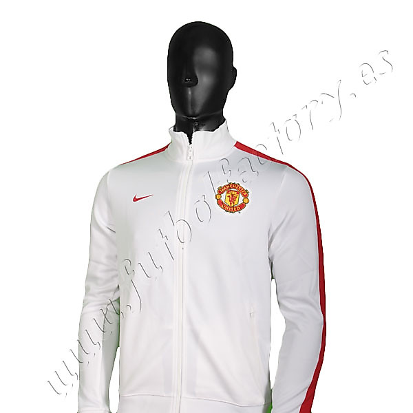 Chaqueta Manchester United 2013/2014 Blanco - Fútbol Factory