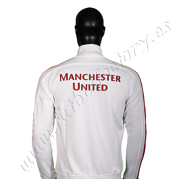 Chaqueta Manchester United 2013/2014 Blanco - Fútbol Factory