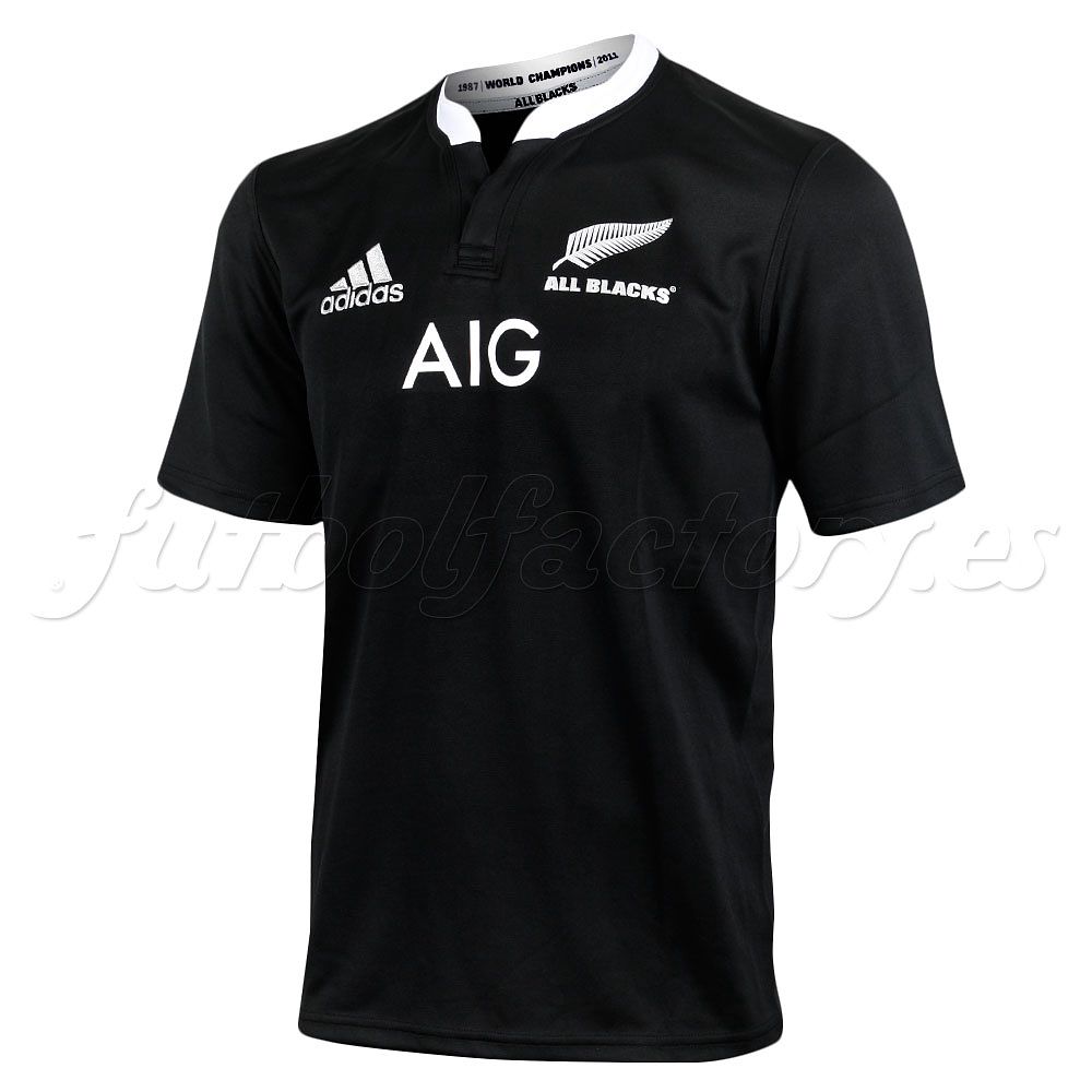 Camiseta All Blacks 2013/2014 Negro - Fútbol Factory