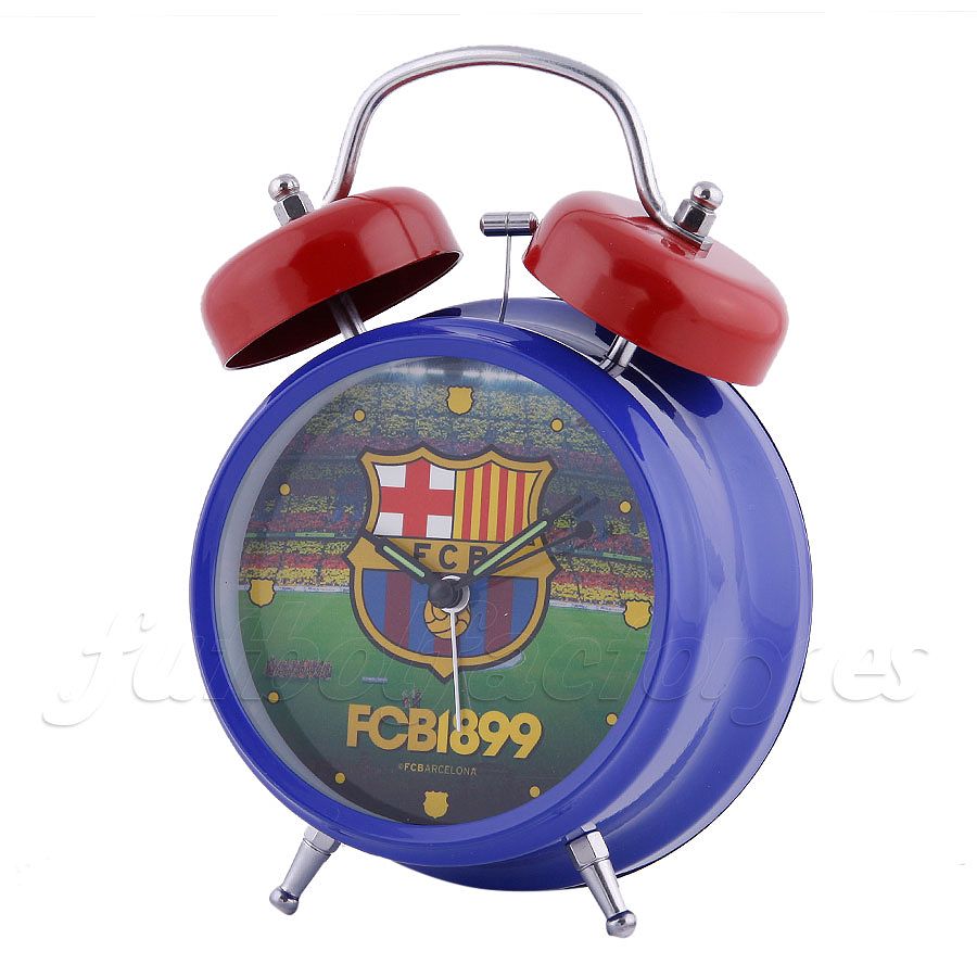 Reloj Despertador FC Barcelona Azul Rojo - Fútbol Factory