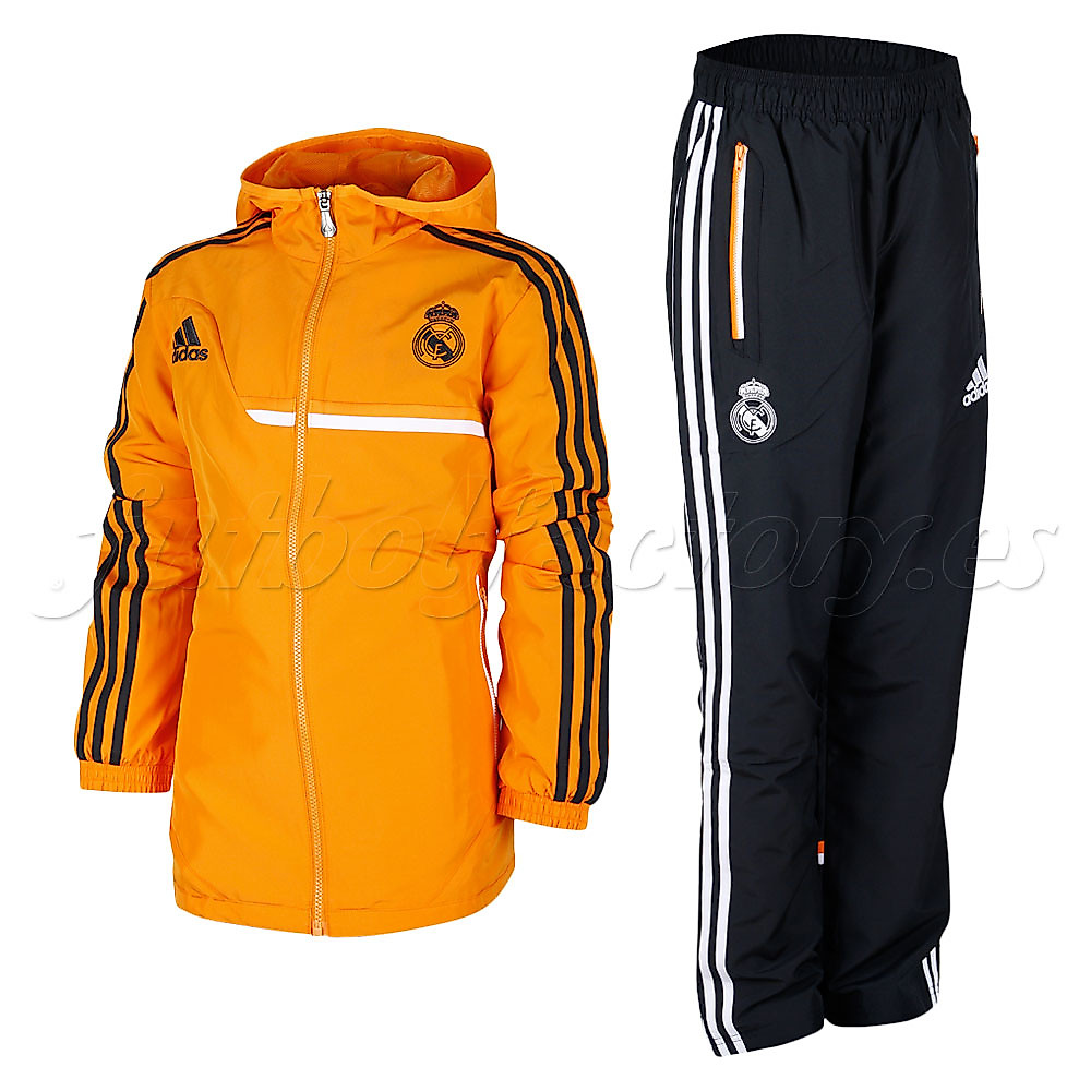 Chándal Real Madrid 2013/2014 Niño Naranja - Fútbol Factory