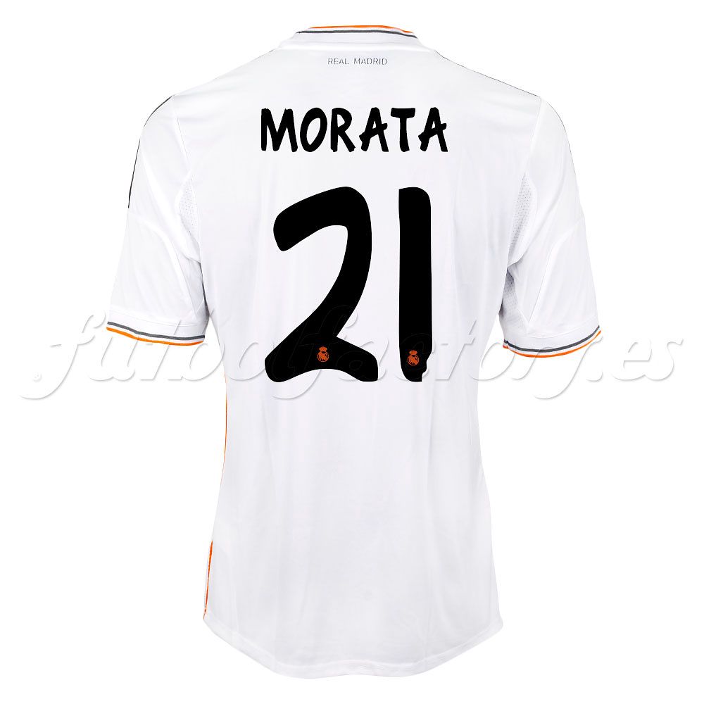 Camiseta Real Madrid Morata 1ª 2013/2014 - Fútbol Factory