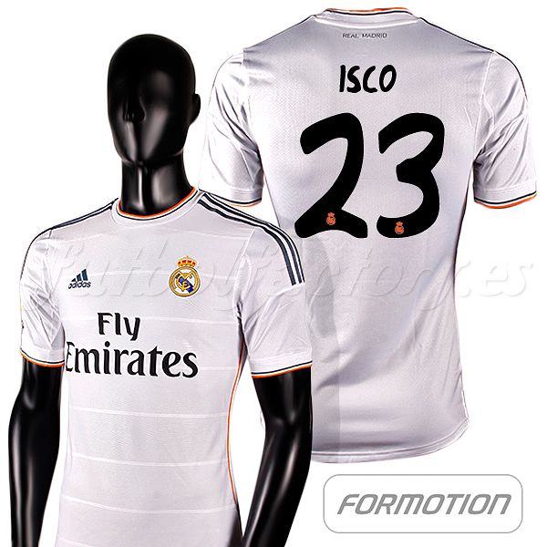 Camiseta Real Madrid 1ª Player Version Isco 2013/2014 - Fútbol Factory