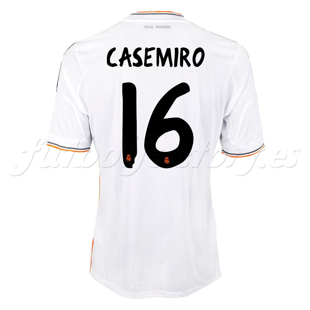 Camiseta Real Madrid Casemiro 1ª 2013/2014 - Fútbol Factory