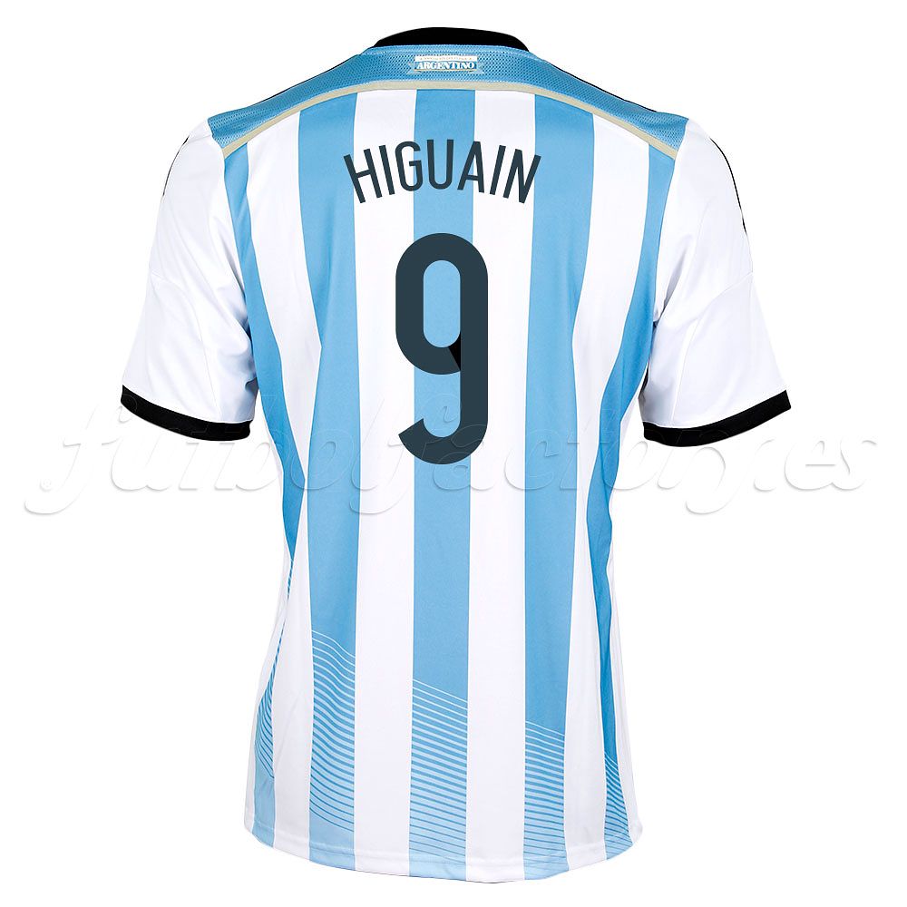 Camiseta Argentina Higuain 1ª  2014 - Fútbol Factory