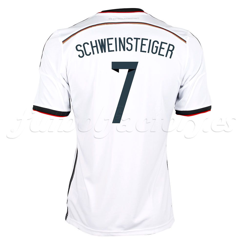Camiseta Alemania 1ª  Schweinsteiger 2014 - Fútbol Factory