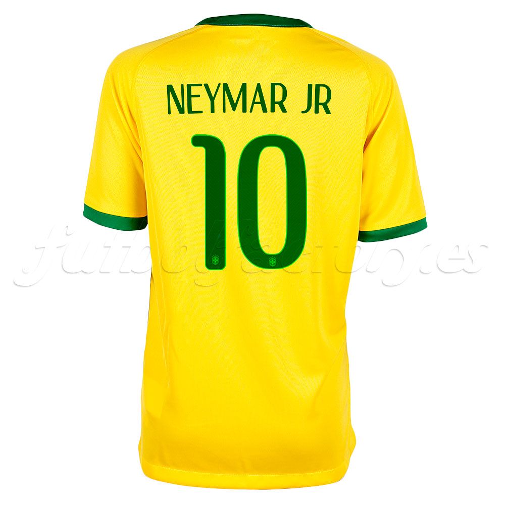 Camiseta Brasil  Neymar  1ª  2014 - Fútbol Factory