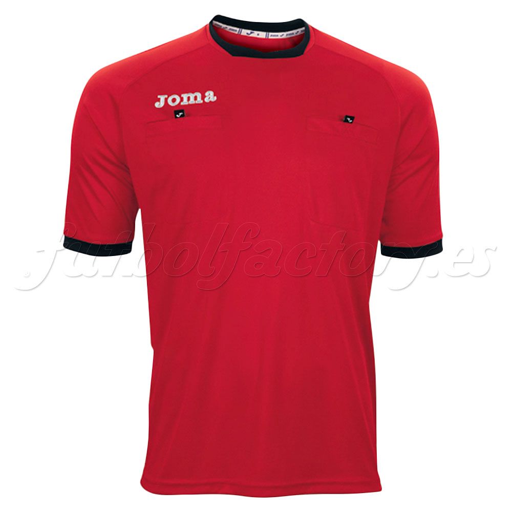 Camiseta Árbitro Rojo - Fútbol Factory