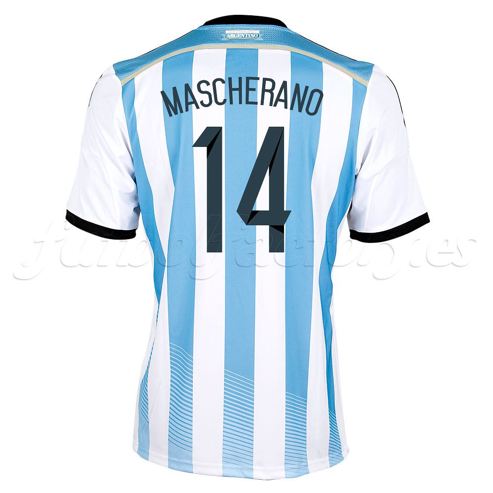 Camiseta Argentina  Mascherano 1ª  2014 - Fútbol Factory