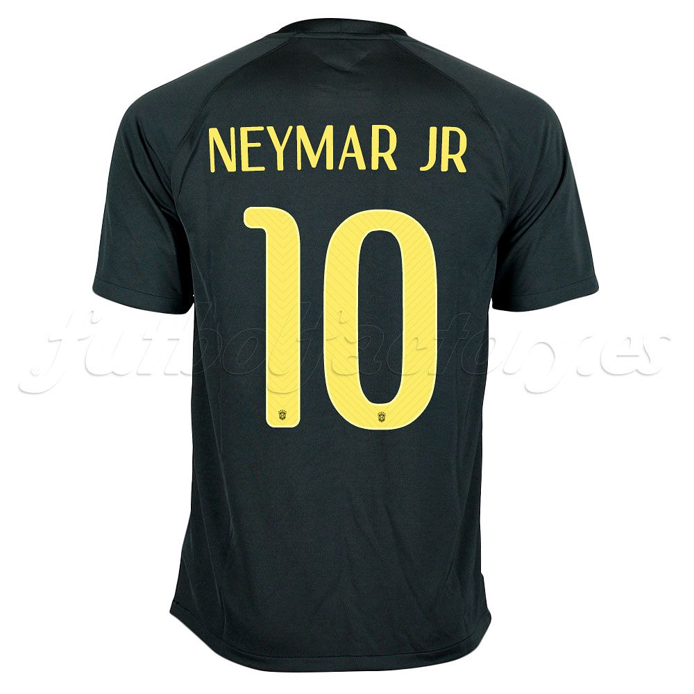 Camiseta Brasil 3ª  Neymar 2014 - Fútbol Factory