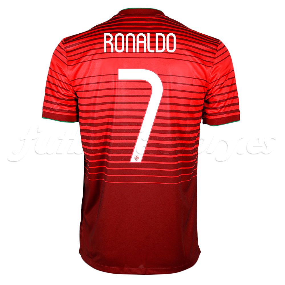 Camiseta Portugal 1ª Ronaldo  2014 - Fútbol Factory
