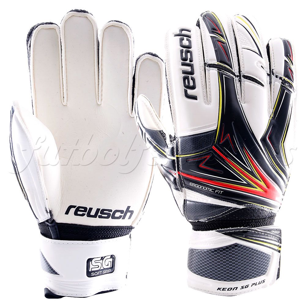 Guantes Keon SG Plus FS Negro - Fútbol Factory