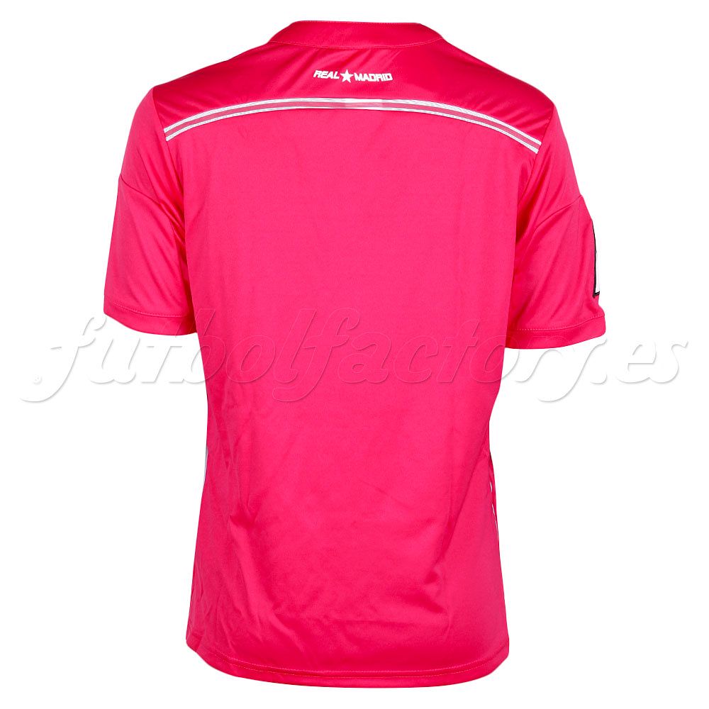 Equipación Real Madrid 2ª  Junior 2014/2015  Rosa - Fútbol Factory