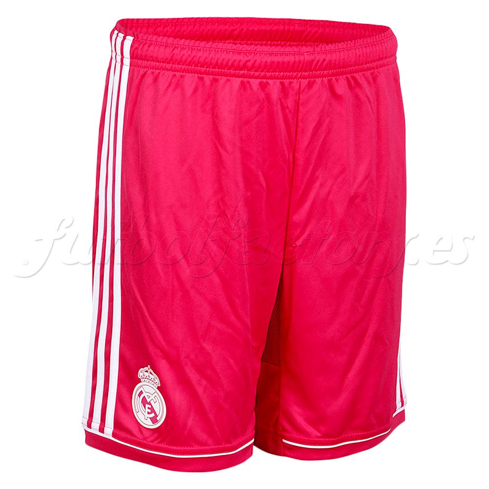 Equipación Real Madrid 2ª  Junior 2014/2015  Rosa - Fútbol Factory
