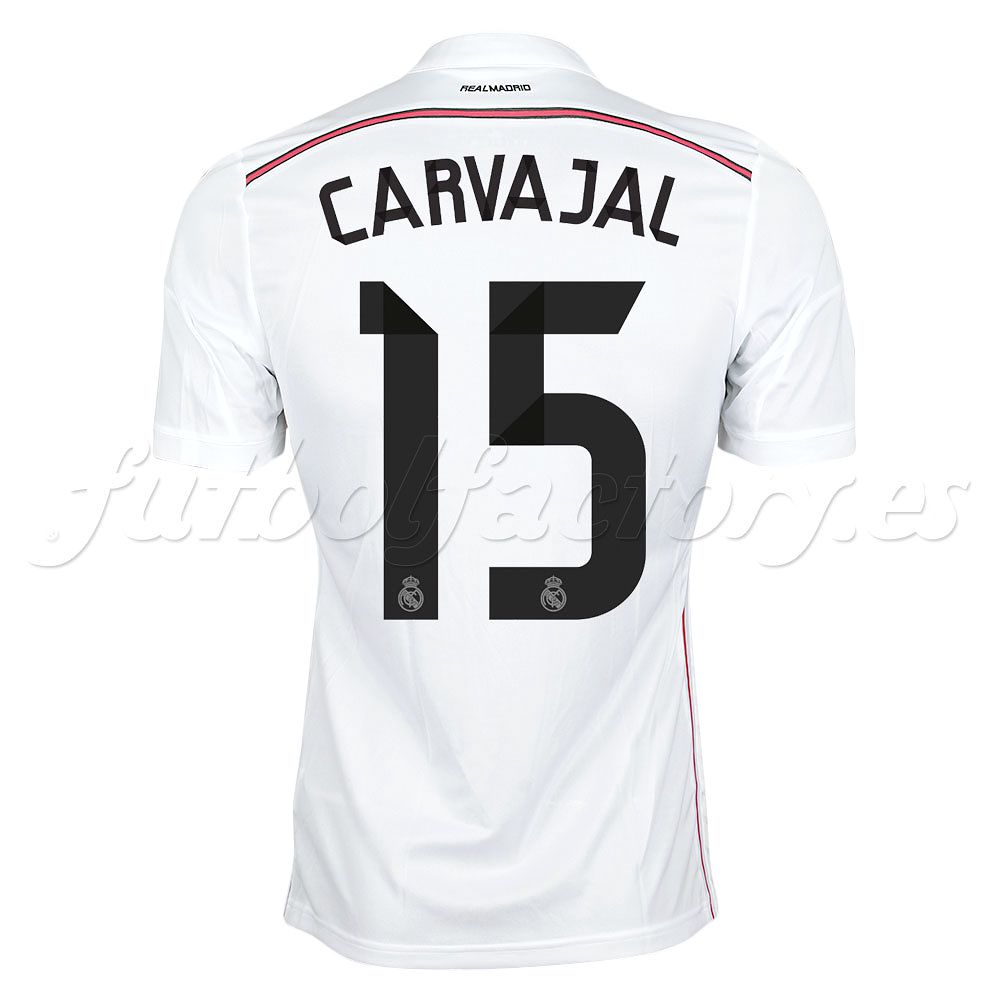 Camiseta Real Madrid  1ª Adizero 2014/2015  Carvajal - Fútbol Factory