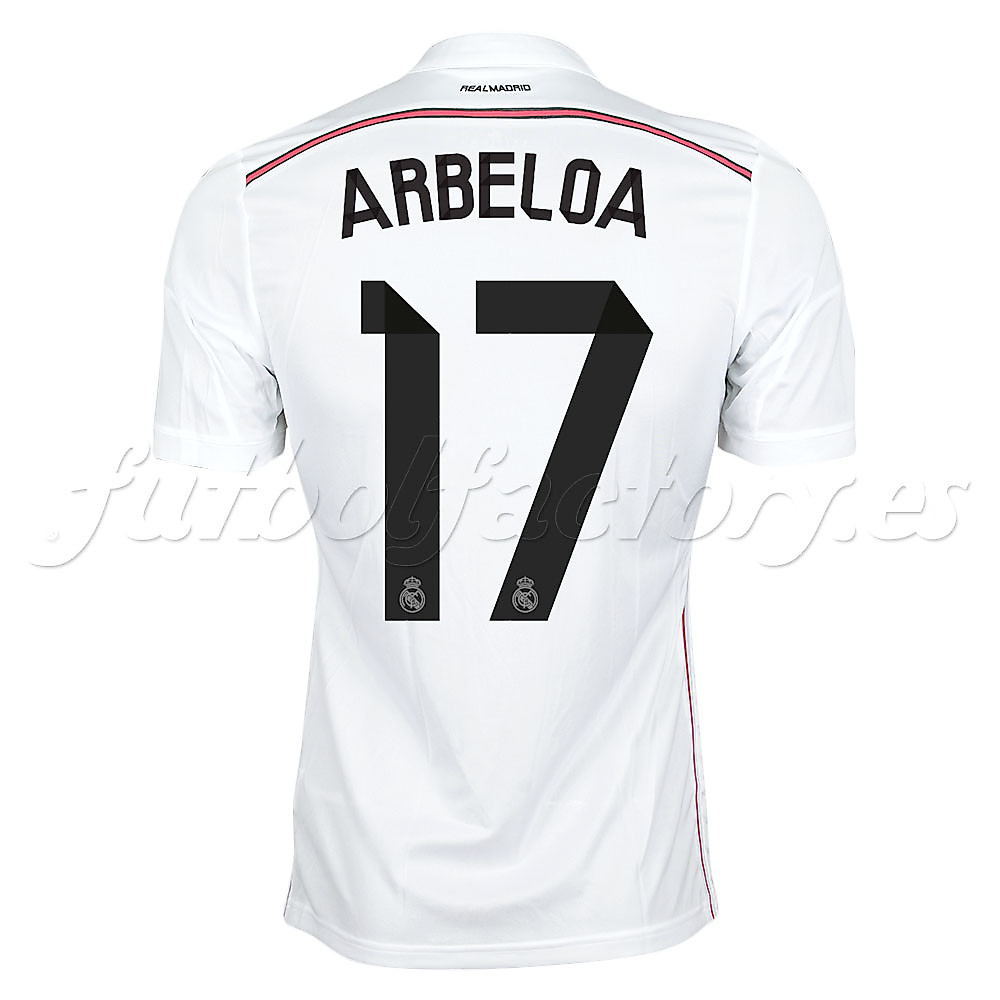 Camiseta Real Madrid 1ª Adizero 2014/2015 Arbeloa Camiseta Real Madrid 1ª Adizero 2014/2015 Arbeloa - Fútbol Factory