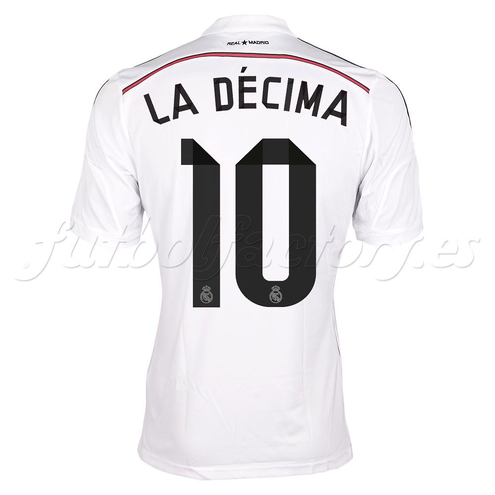Camiseta Real Madrid  1ª  LA DÉCIMA 2014/2015 - Fútbol Factory