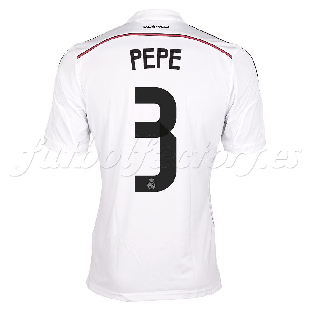 Camiseta Real Madrid  1ª  Pepe 2014/2015 - Fútbol Factory