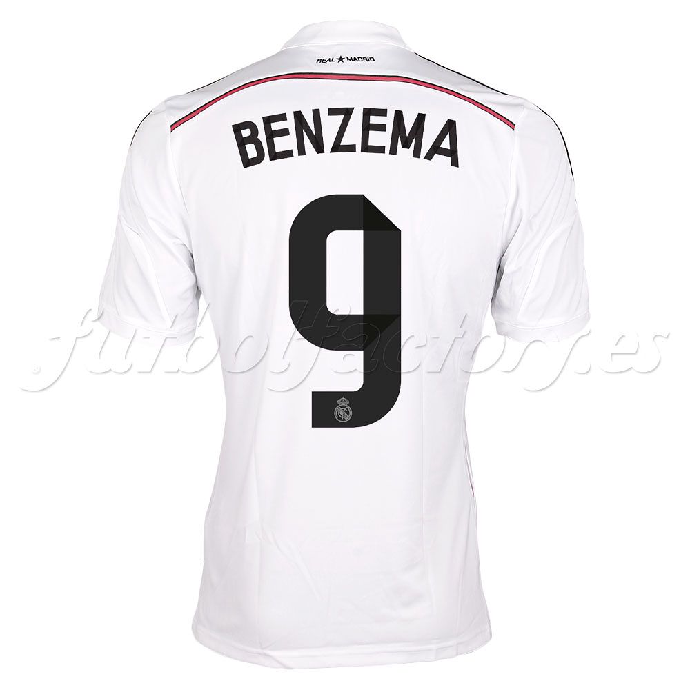 Camiseta Real Madrid  1ª  Benzema 2014/2015 - Fútbol Factory
