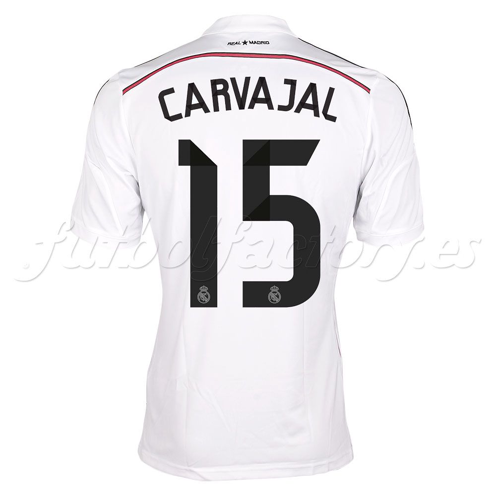 Camiseta Real Madrid  1ª  Carvajal  2014/2015 - Fútbol Factory