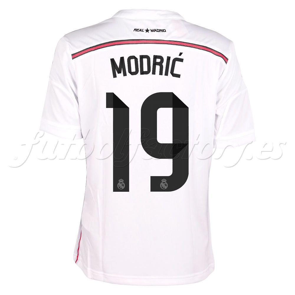 Camiseta Real Madrid  Modric 1ªJunior 2014/2015 - Fútbol Factory