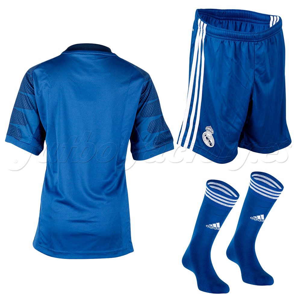 Equipación Portero 1ª Real Madrid 2014/2015 Junior Azul - Fútbol Factory
