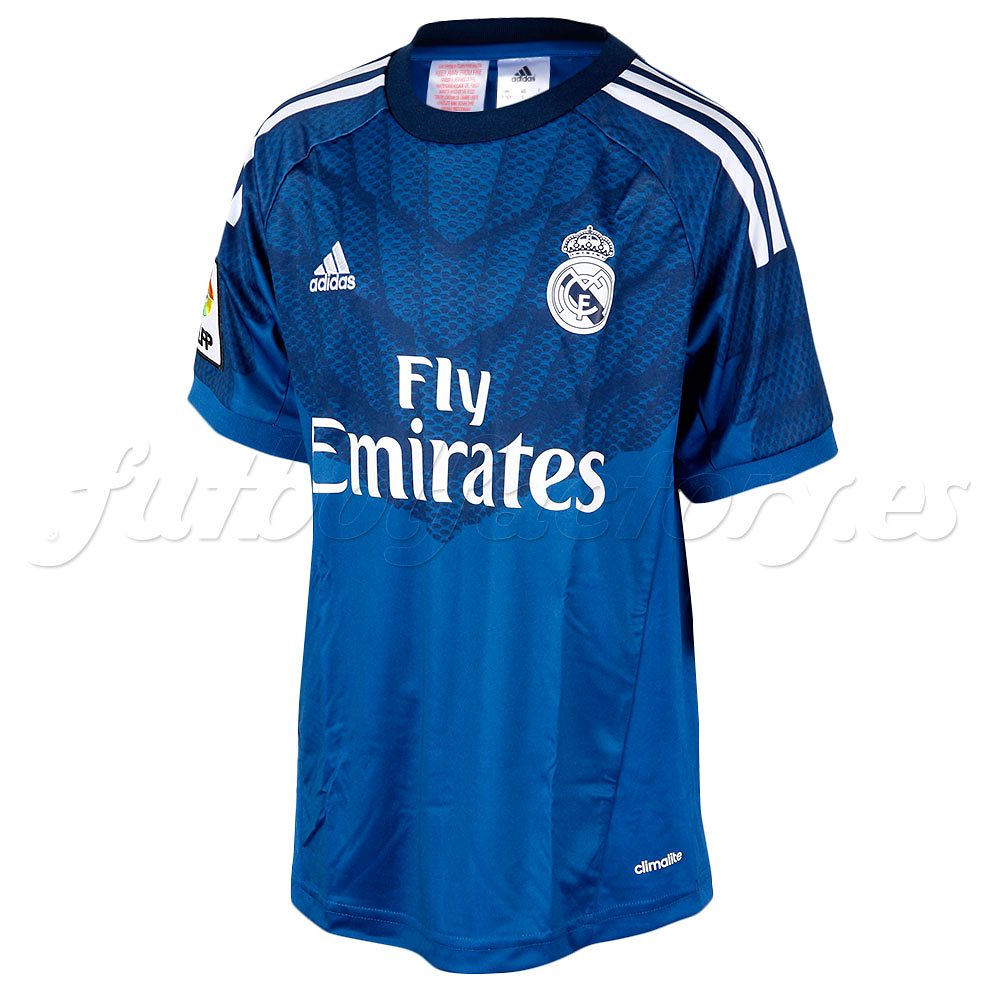 Equipación Portero 1ª Real Madrid 2014/2015 Junior Azul - Fútbol Factory