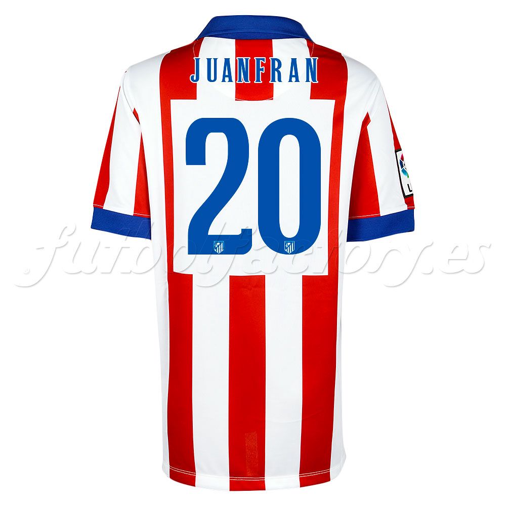 Camiseta Atlético de Madrid 1ª  Juanfran 2014/2015 Junior - Fútbol Factory