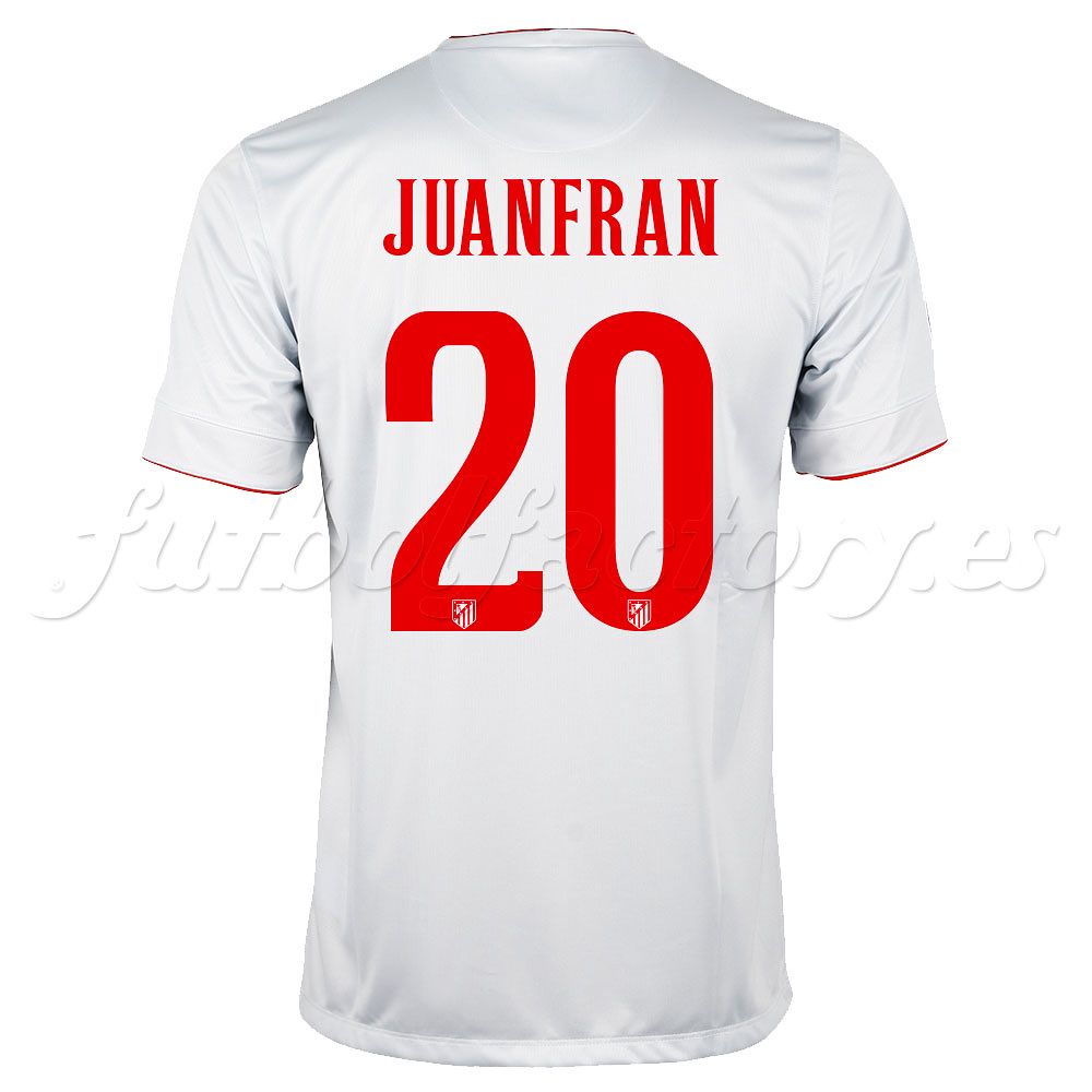 Camiseta Atlético de Madrid 2ª  Juanfran 2014/2015 - Fútbol Factory